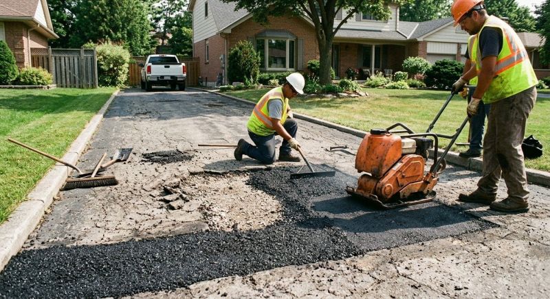 Asphalt Driveway Repair in Los Angeles, CA