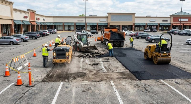 Commercial Asphalt Repair in San Diego County, CA