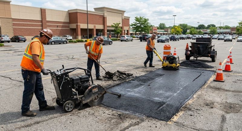 Commercial Asphalt Repair in Little Rock, AR
