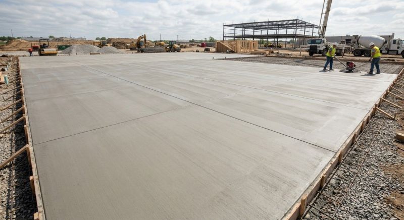 Commercial Slab Construction in Harrisburg, PA