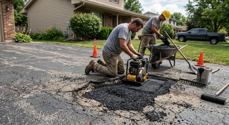 Driveway Patching Service in Orange County, CA